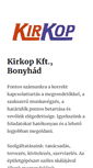 Mobile Screenshot of kirkop.hu
